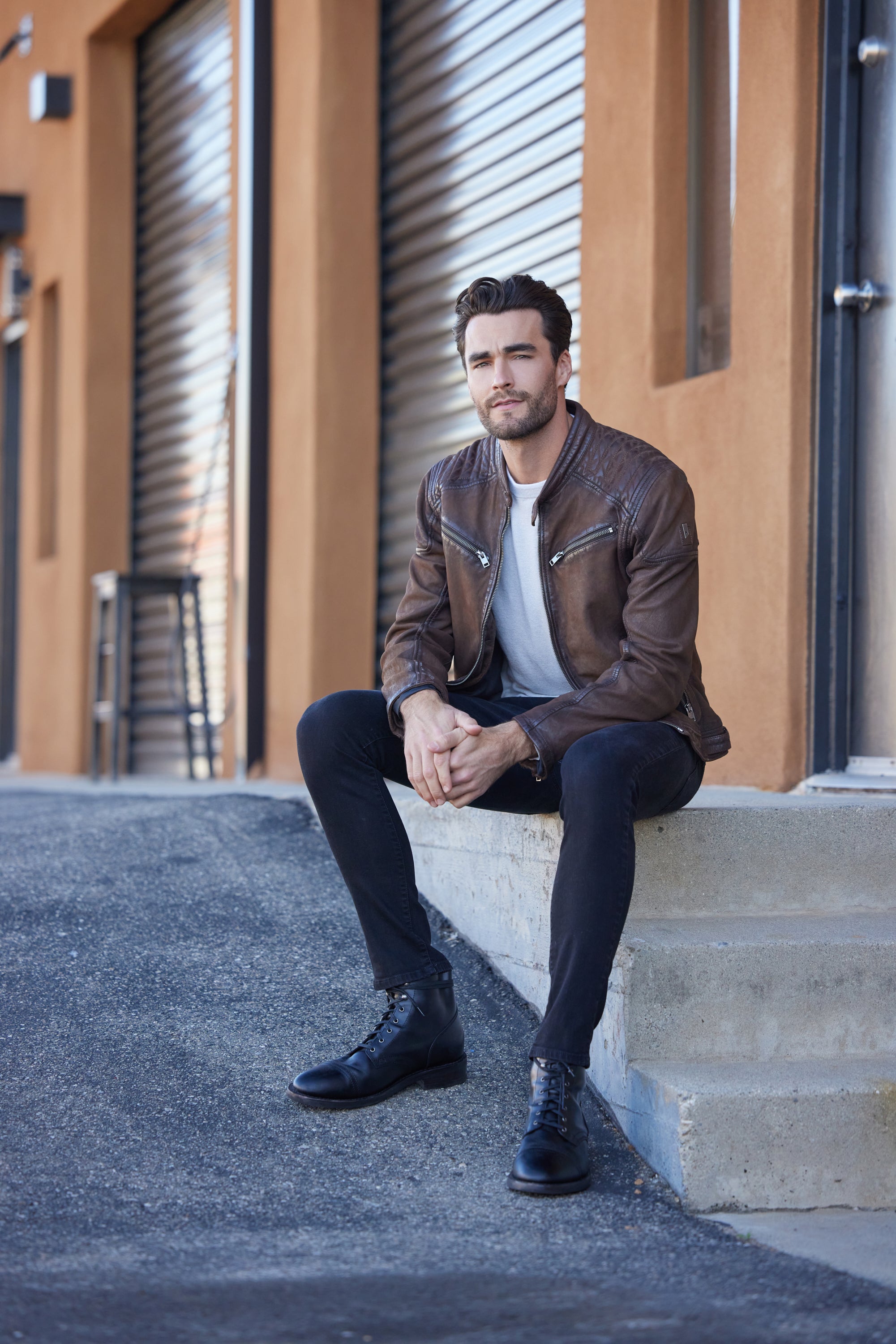 Natico CF Leather Jacket