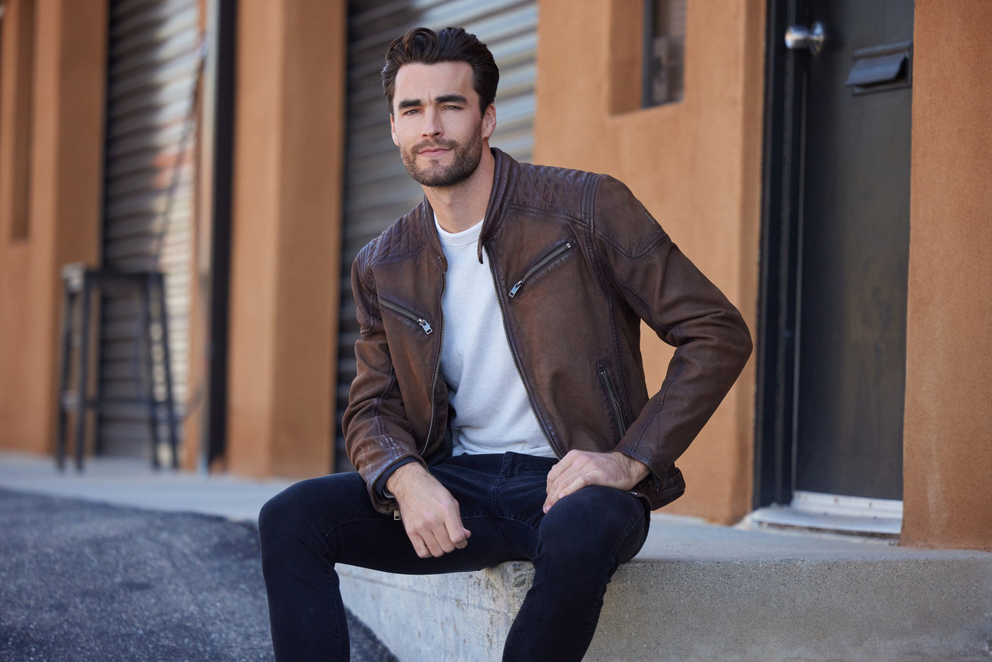 Natico CF Leather Jacket