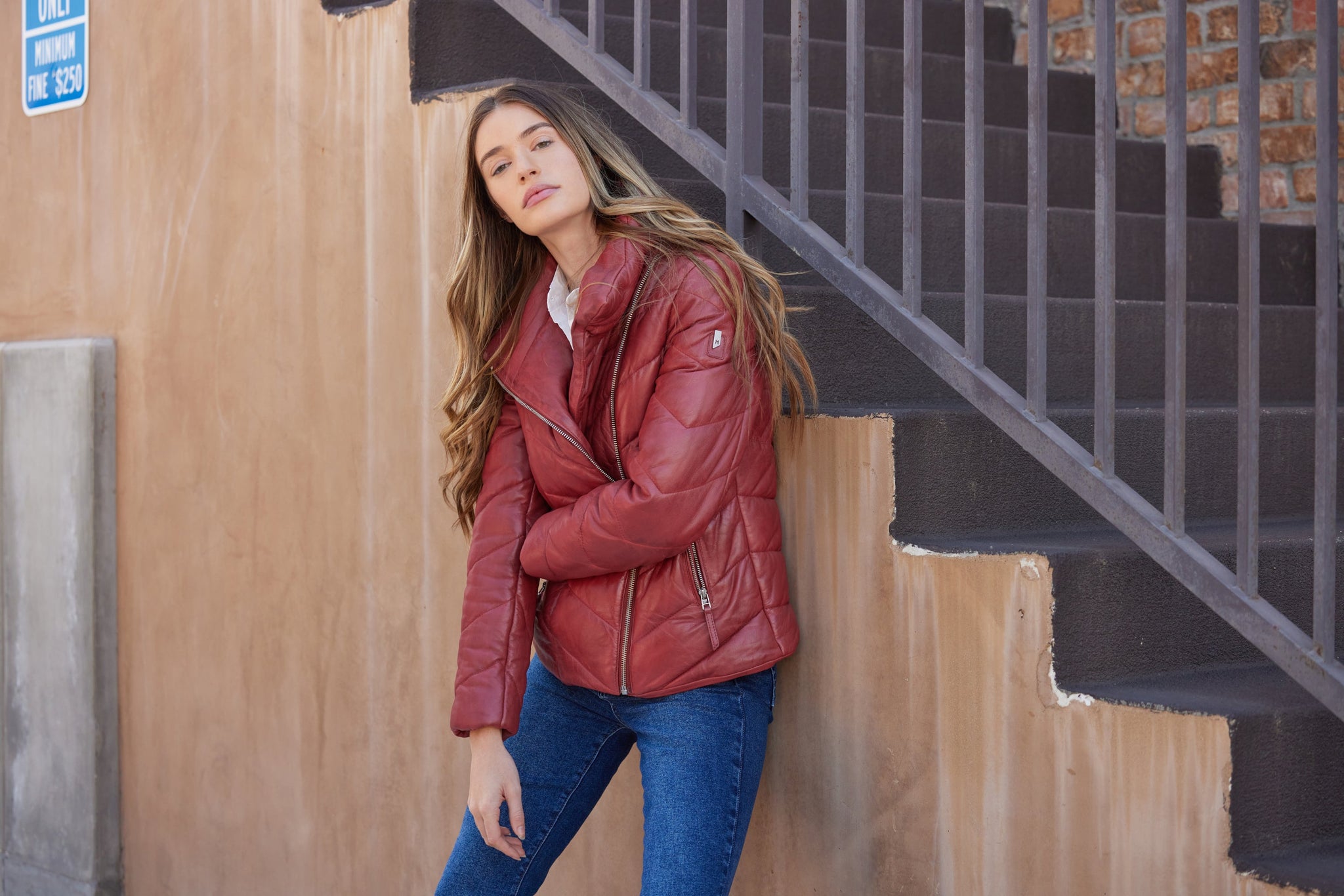 Romea CF Leather Jacket