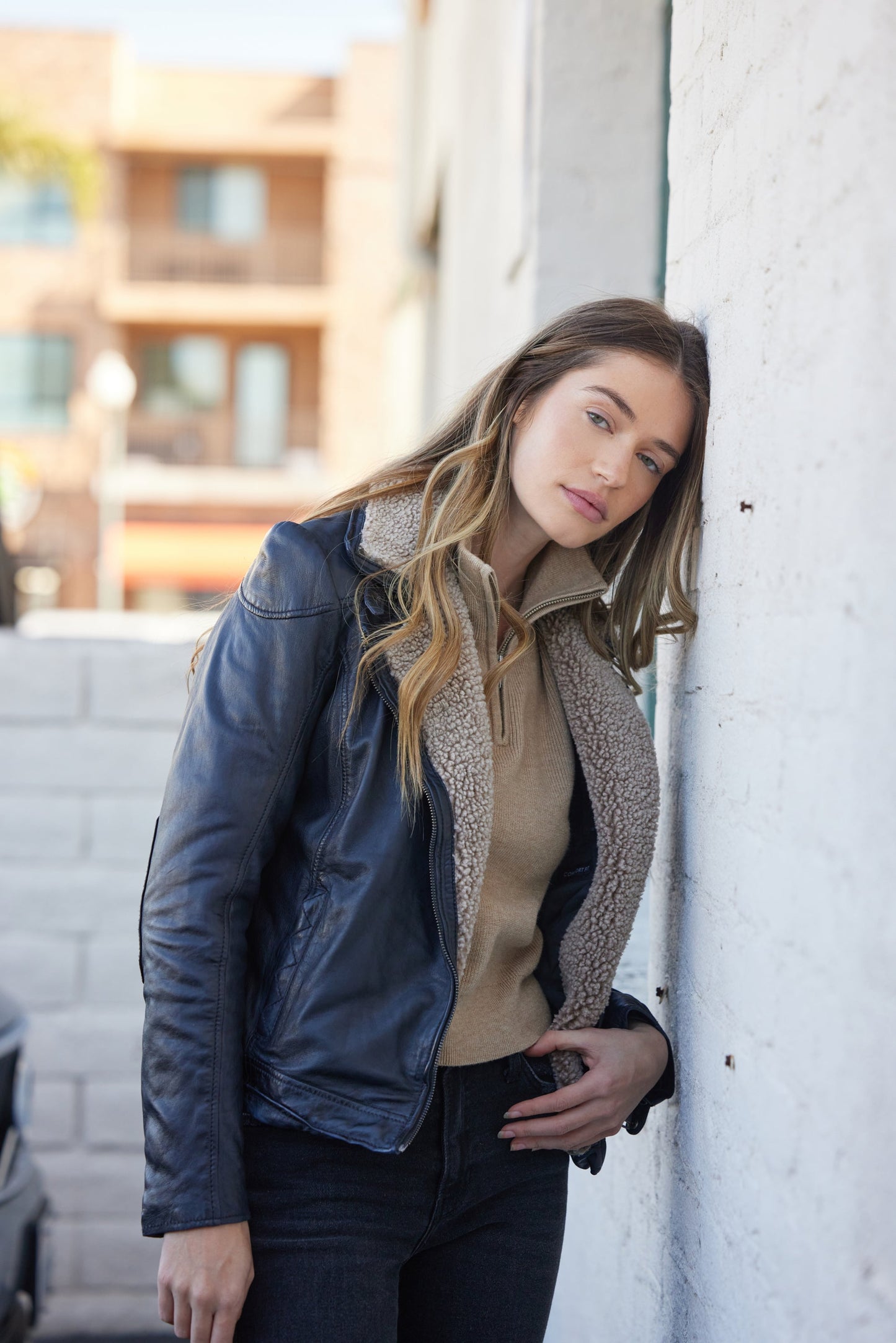 Jenja CF Leather Jacket