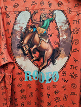 Baha Ranch Rust Brands Unisex Western Button Up Shirt
