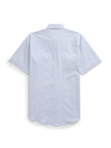 Men's Ely Cattleman Short Sleeve Geo Print Western Snap Shirt- Tan & White - Ely Cattleman - Flyclothing LLC