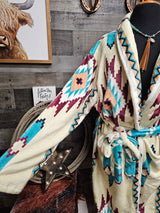 Baha Ranch Taos Aztec Women's Bath Robe