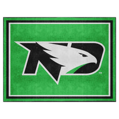 North Dakota Fighting Hawks 8ft. x 10 ft. Plush Area Rug - North Dakota