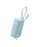 Anker Power Bank (30W, 5k,  Fusion, Built-In USB-C Cable)