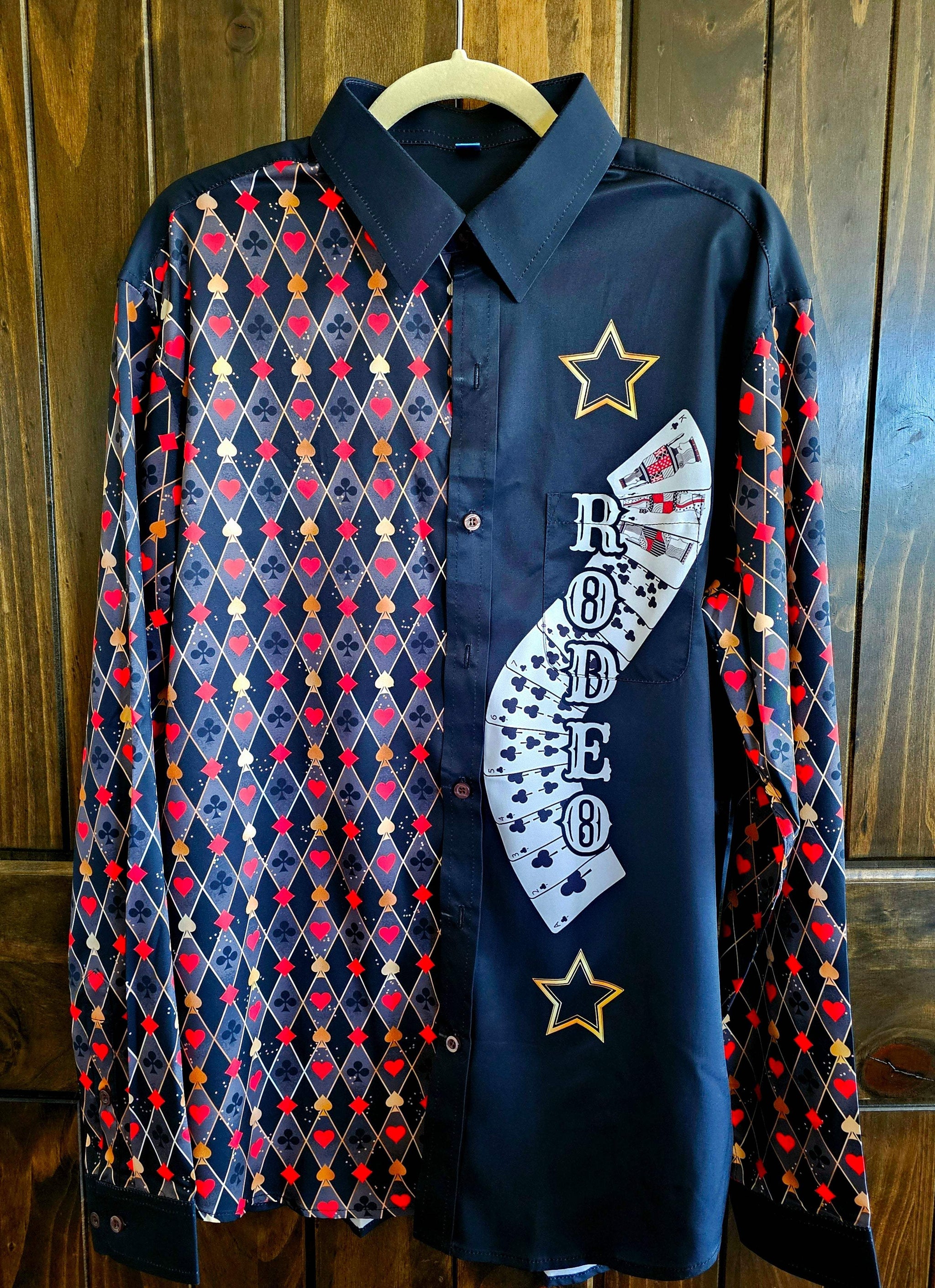 Baha Ranch Viva Las Vegas Rodeo Unisex Western Shirt - Baha Ranch Western Wear - Flyclothing LLC