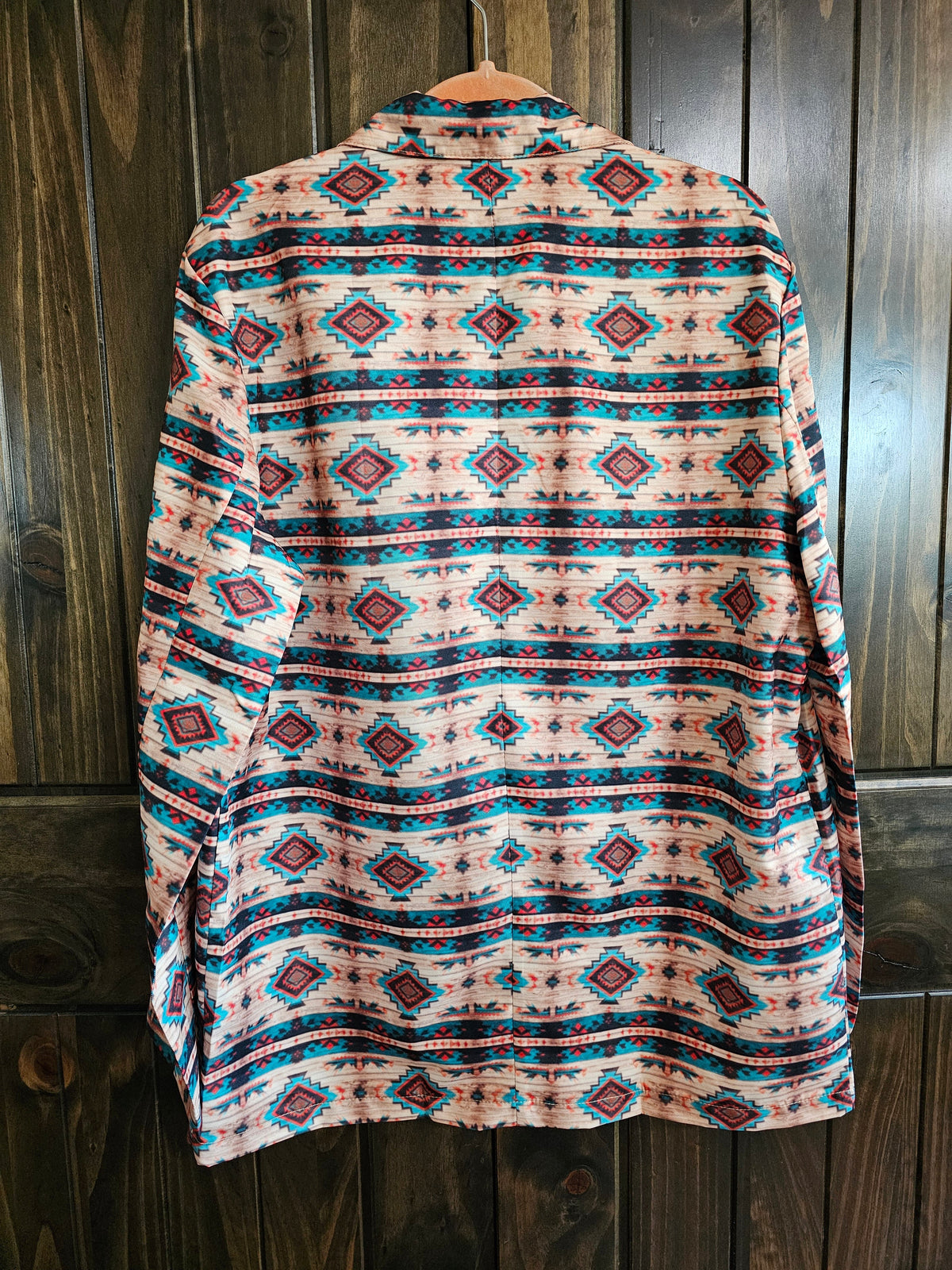 Baha Ranch Arizona Aztec Women's Blazer - Baha Ranch Western Wear - Flyclothing LLC