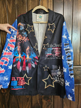 Baha Ranch Ultra Maga Trump Womens Blazer - Baha Ranch Western Wear - Flyclothing LLC