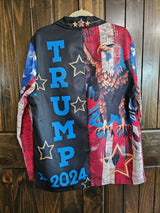 Baha Ranch Ultra Maga Trump Womens Blazer - Baha Ranch Western Wear - Flyclothing LLC