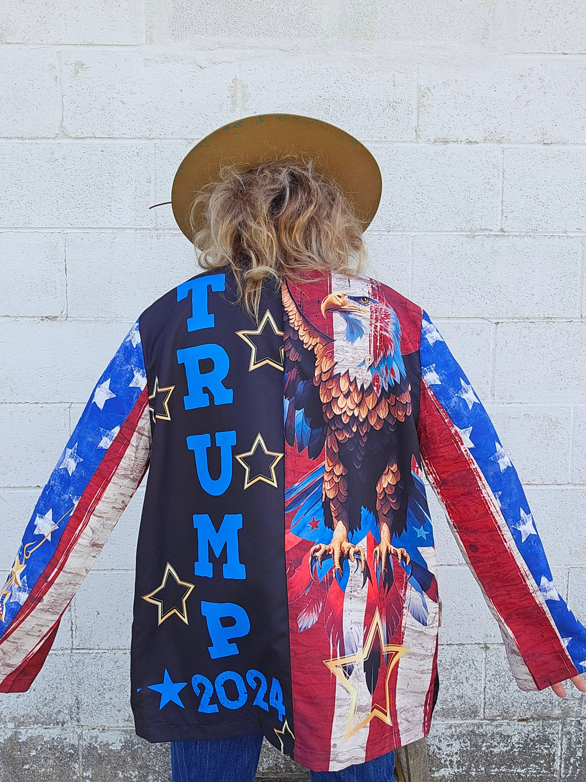 Baha Ranch Ultra Maga Trump Womens Blazer - Baha Ranch Western Wear - Flyclothing LLC