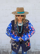 Baha Ranch Ultra Maga Trump Womens Blazer