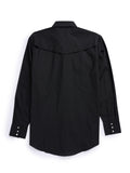 Men's Ely Cattleman Pro Long Sleeve Solid Vented Western Shirt