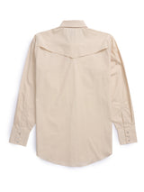Men's Ely Cattleman Pro Long Sleeve Solid Vented Western Shirt