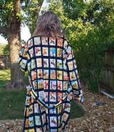 Baha Ranch Vintage Cowboy Collage Western Robe - Baha Ranch Western Wear - Flyclothing LLC