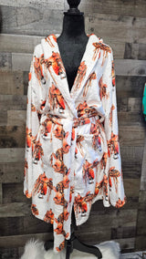 Baha Ranch Saddle UP Western Robe - Baha Ranch Western Wear - Flyclothing LLC
