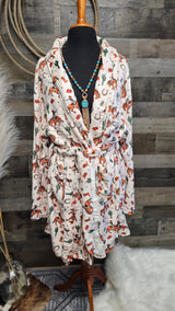Baha Ranch Cowboy Ranch Western Robe - Baha Ranch Western Wear - Flyclothing LLC