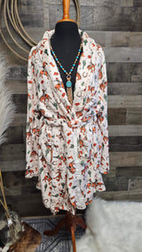 Baha Ranch Cowboy Ranch Western Robe - Baha Ranch Western Wear - Flyclothing LLC