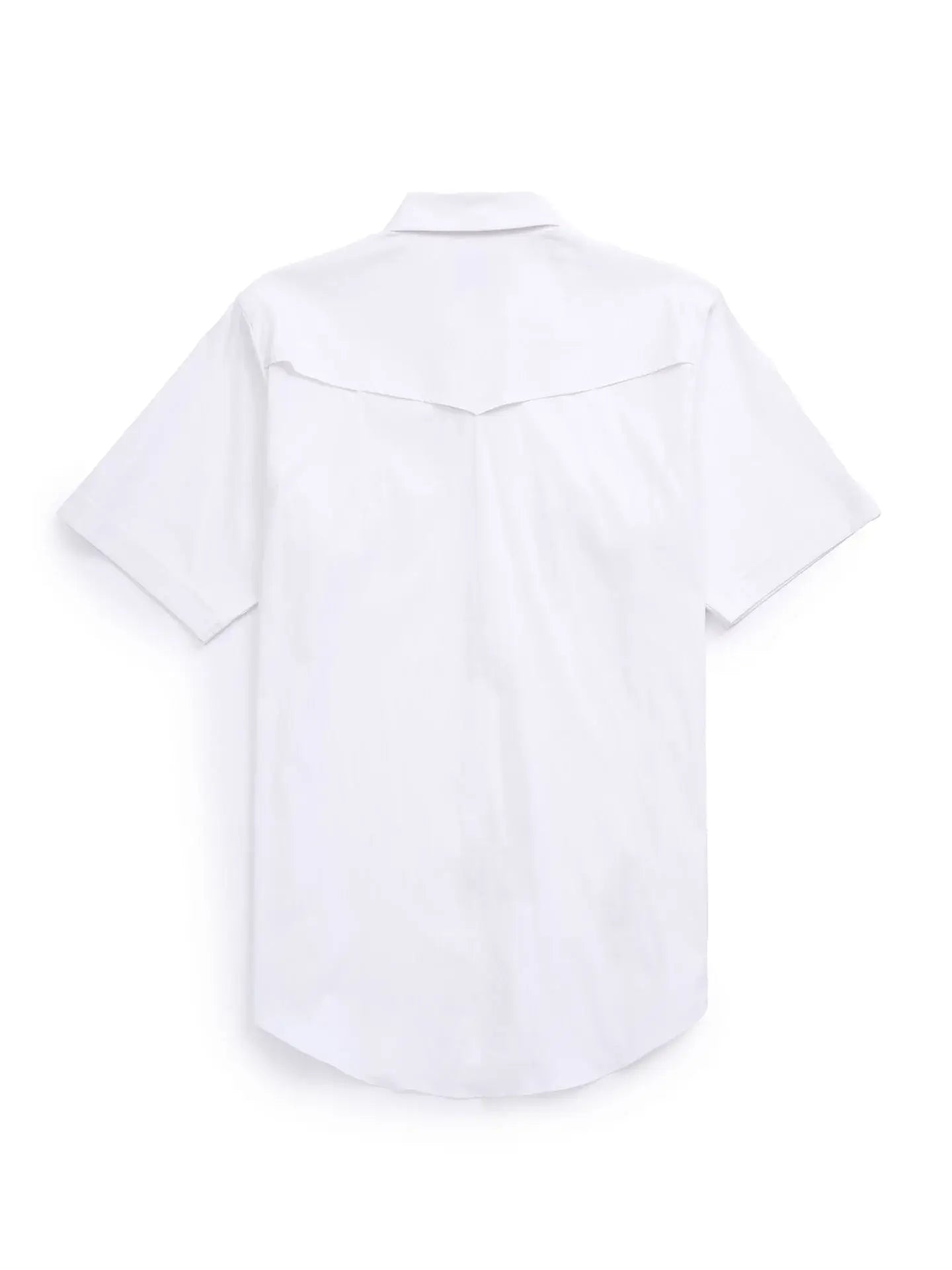Men's Ely Cattleman Pro Short Sleeve Stretch Solid Vented Western Shirt - Ely Cattleman - Flyclothing LLC