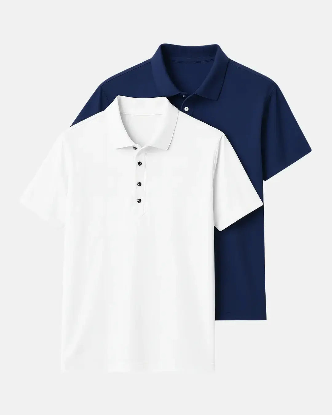 Buki Cinqo Polo 2-Pack - Navy/White - Buki - Flyclothing LLC