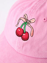 Cherry Girls Hat - Rylee Faith Designs - Flyclothing LLC