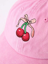 Cherry Girls Hat - Rylee Faith Designs - Flyclothing LLC