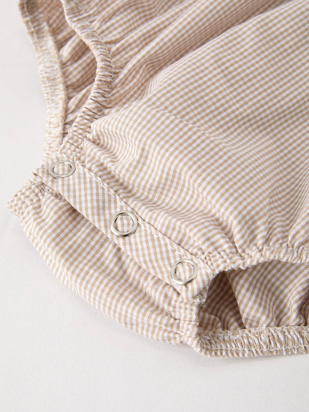 Fall Halloween & Thanksgiving Pumpkin Embroidery Smock Plaid Baby Girl Romper - Rylee Faith Designs - Flyclothing LLC