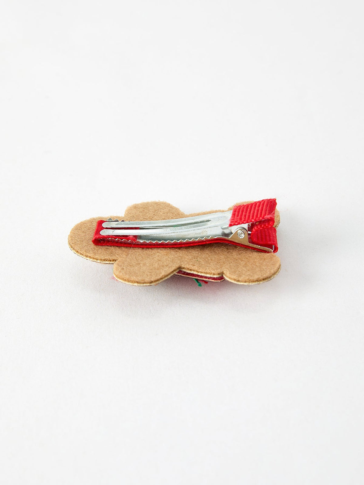 Christmas Gingerbread Girls Hair Clip - Rylee Faith Designs - Flyclothing LLC