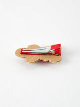Christmas Gingerbread Girls Hair Clip - Rylee Faith Designs - Flyclothing LLC