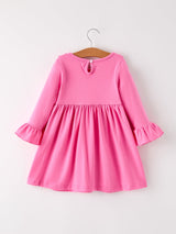 Fall Thanksgiving& Halloween "GOBBLE" Smock Embroidery Baby Girl Dress - Rylee Faith Designs - Flyclothing LLC