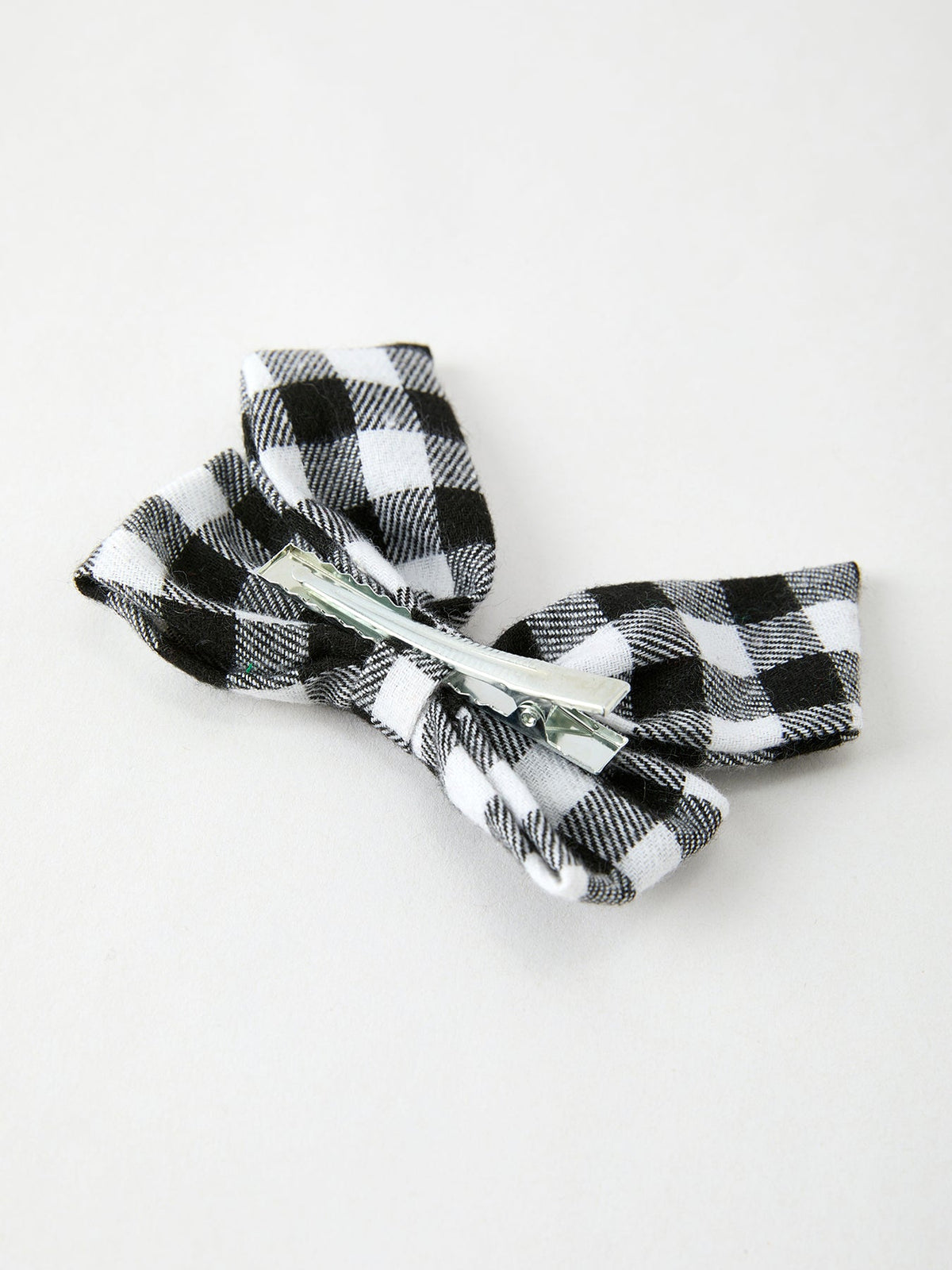 Winter Christmas Plaid Bow Hair Clip - Rylee Faith Designs - Flyclothing LLC