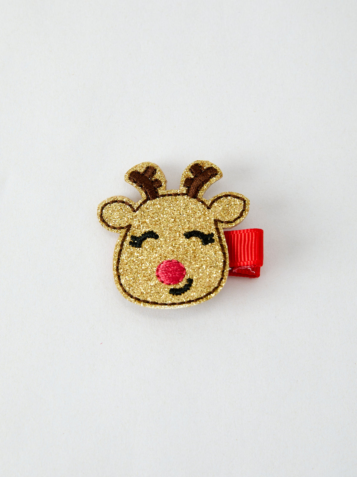 Winter Christmas Girls Hair Clips 1.8 Inch - Rylee Faith Designs - Flyclothing LLC