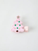Winter Christmas Girls Hair Clips 1.8 Inch - Rylee Faith Designs - Flyclothing LLC