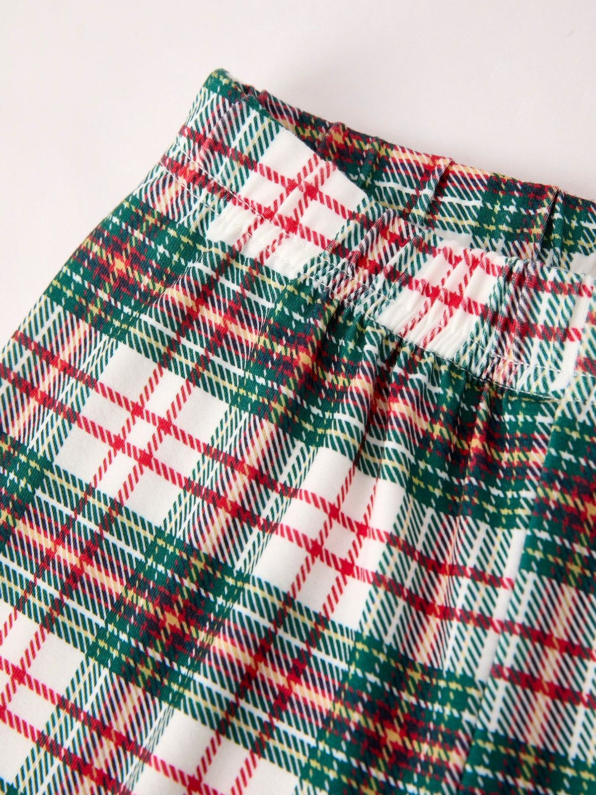 Christmas Plaid Smocking Embroidered Boys Set - Rylee Faith Designs - Flyclothing LLC
