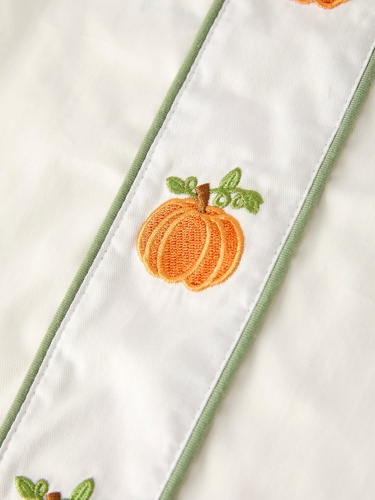 Thanksgiving & Halloween Pumpkin Applique Boy's Set - Rylee Faith Designs - Flyclothing LLC
