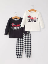 Christmas 3 Piece Girls Pajama Set