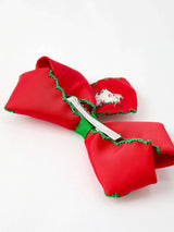 Winter Christmas tree Hair Clip