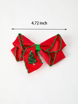 Winter Christmas tree Hair Clip - Rylee Faith Designs - Flyclothing LLC