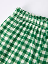 Christmas Tree Dog Smocking Embroidered Plaid Boys Set - Rylee Faith Designs - Flyclothing LLC