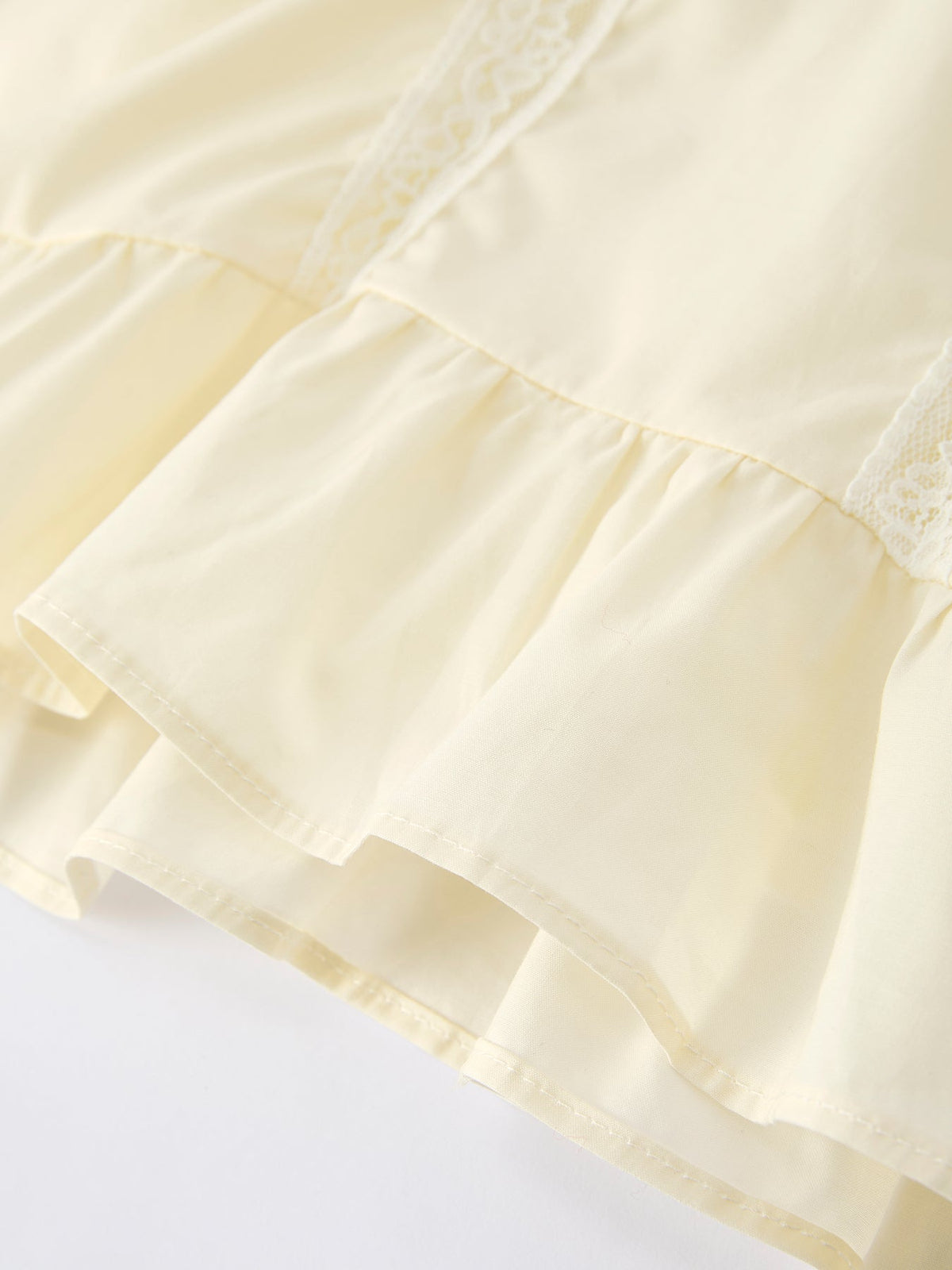 Embroidered Lace Girls' Short-sleeved Dress - Rylee Faith Designs - Flyclothing LLC