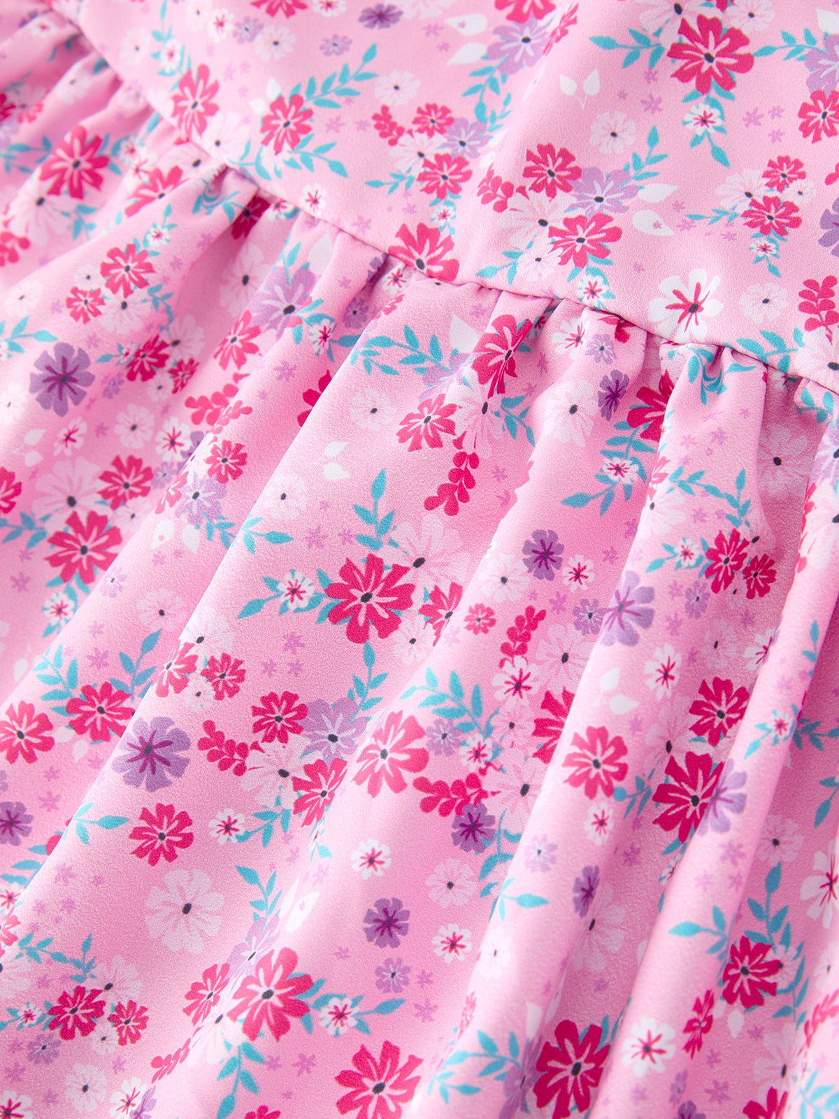 Mommy & Me Adult Dress – Spring Floral Print