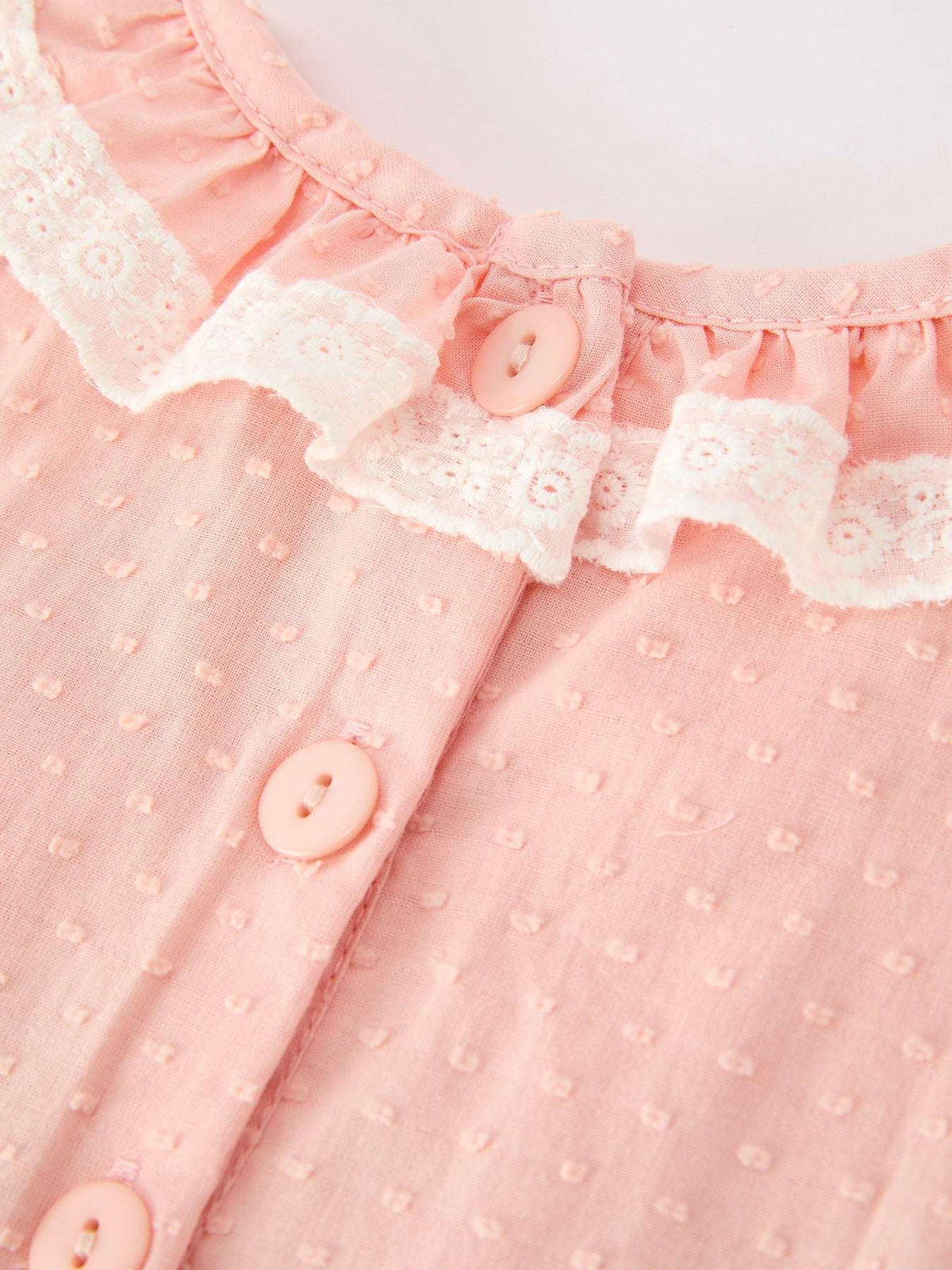 Western Horse Embroidery Girls Dress Lace Petals Collar Puff Sleeve - Rylee Faith Designs - Flyclothing LLC