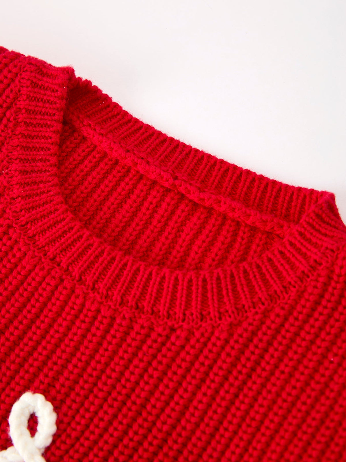 Red Christmas Girls “merry” Pullover Sweater - Rylee Faith Designs - Flyclothing LLC