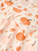 Halloween Thanksgiving Pumpkin Girls Dress Long Sleeve - Rylee Faith Designs - Flyclothing LLC