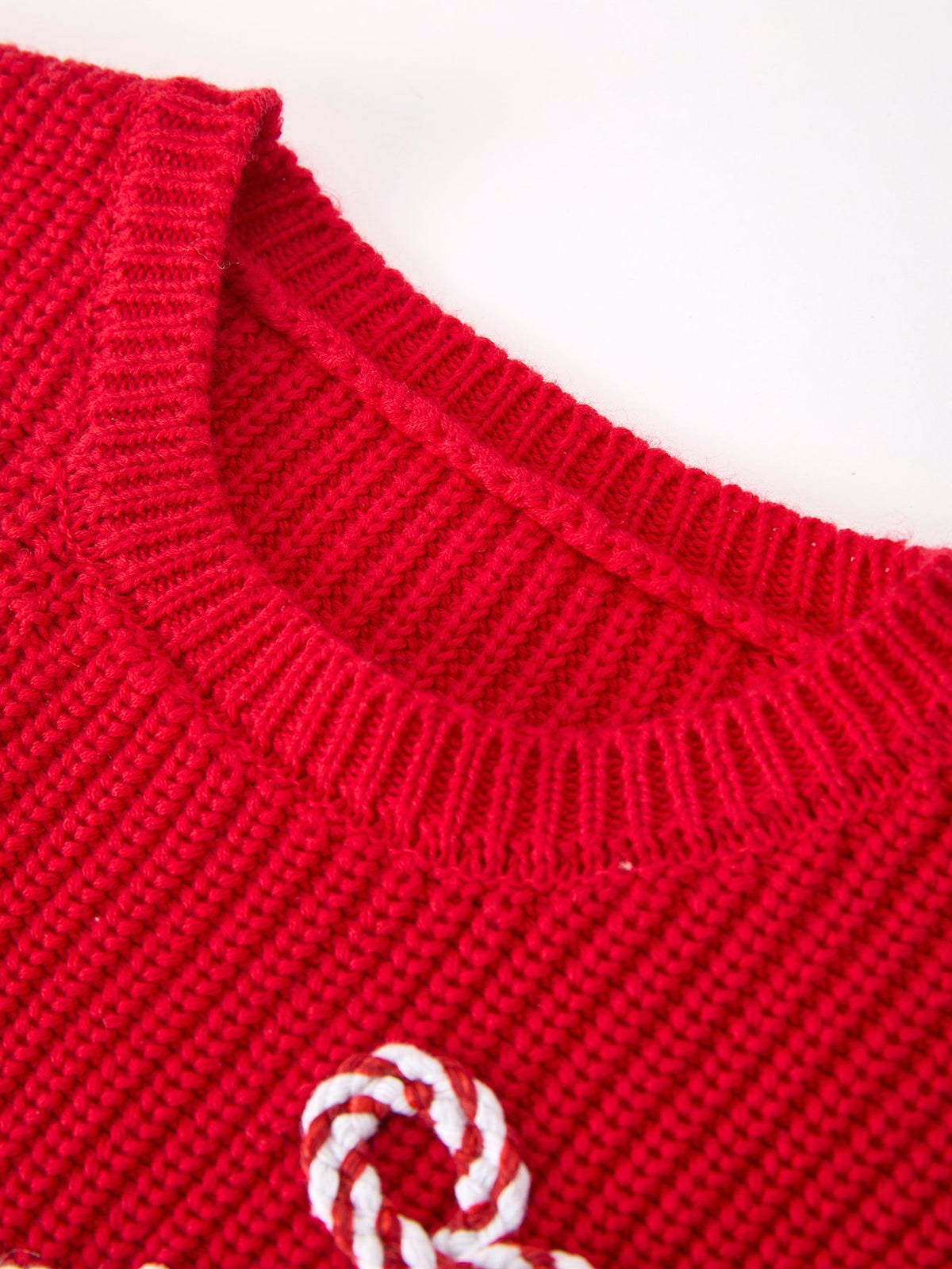 Christmas Candy Cane Merry Knit Baby Romper - Rylee Faith Designs - Flyclothing LLC