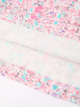 Pink Bow Smocked Floral Girl Dress - Rylee Faith Designs - Flyclothing LLC
