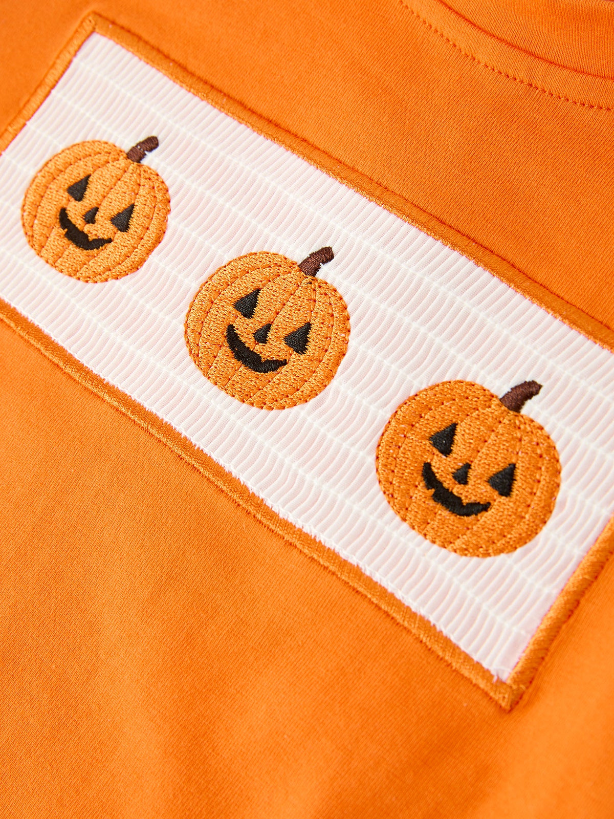 Halloween Pumpkin Plaid Boys Pants Set - Rylee Faith Designs - Flyclothing LLC