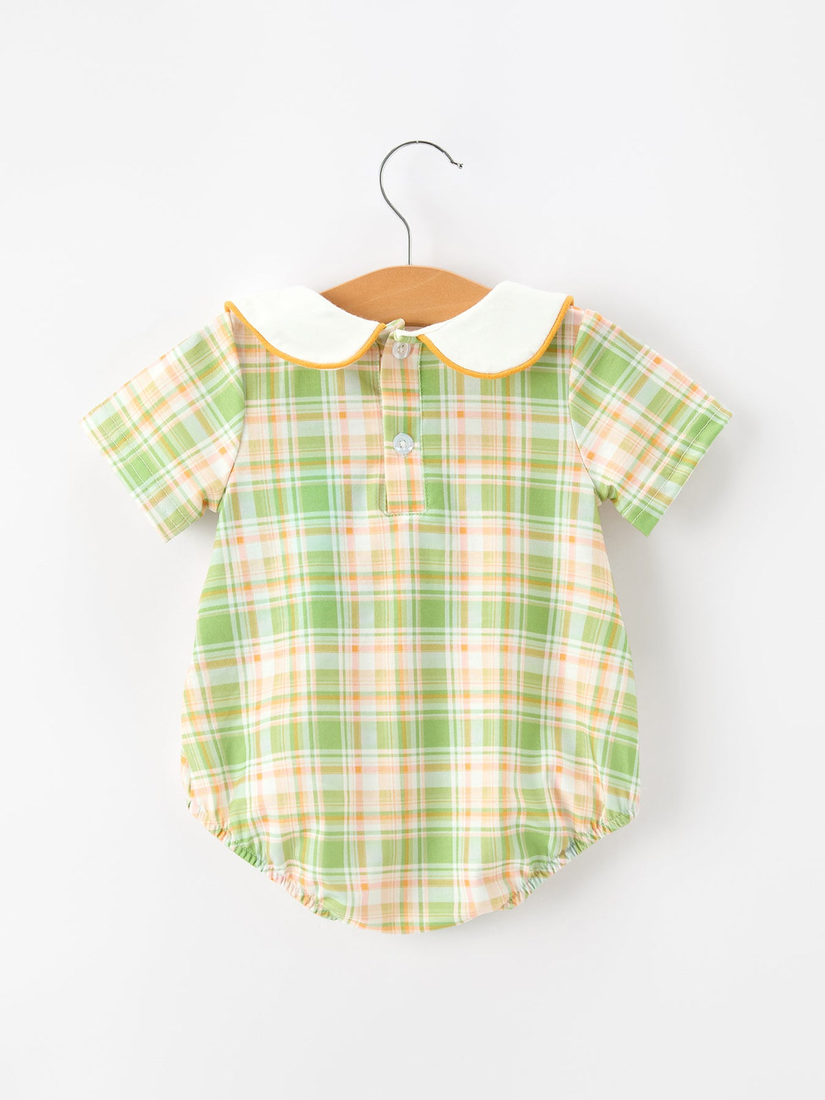 Thanksgiving Turkey Smocked Baby Boy JonJon - Rylee Faith Designs - Flyclothing LLC