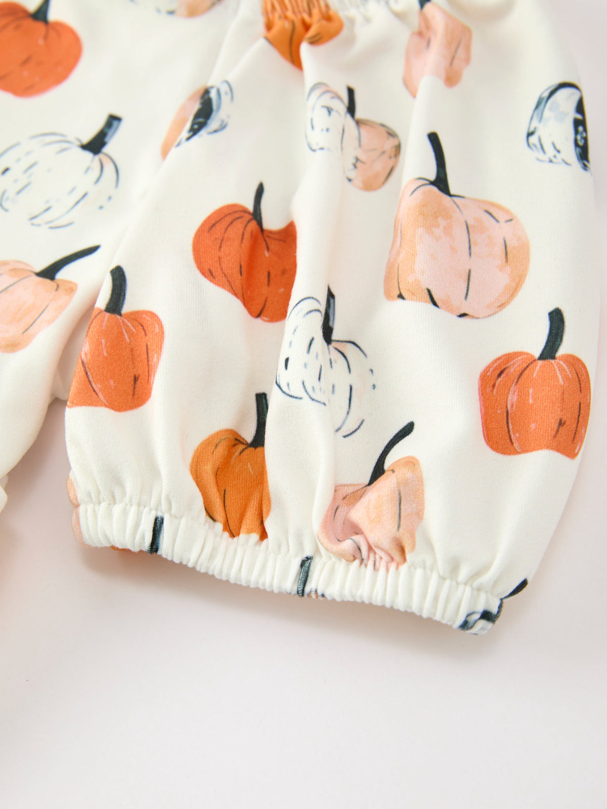 Fall Pumpkin Puff Sleeve Girls Dress - Rylee Faith Designs - Flyclothing LLC
