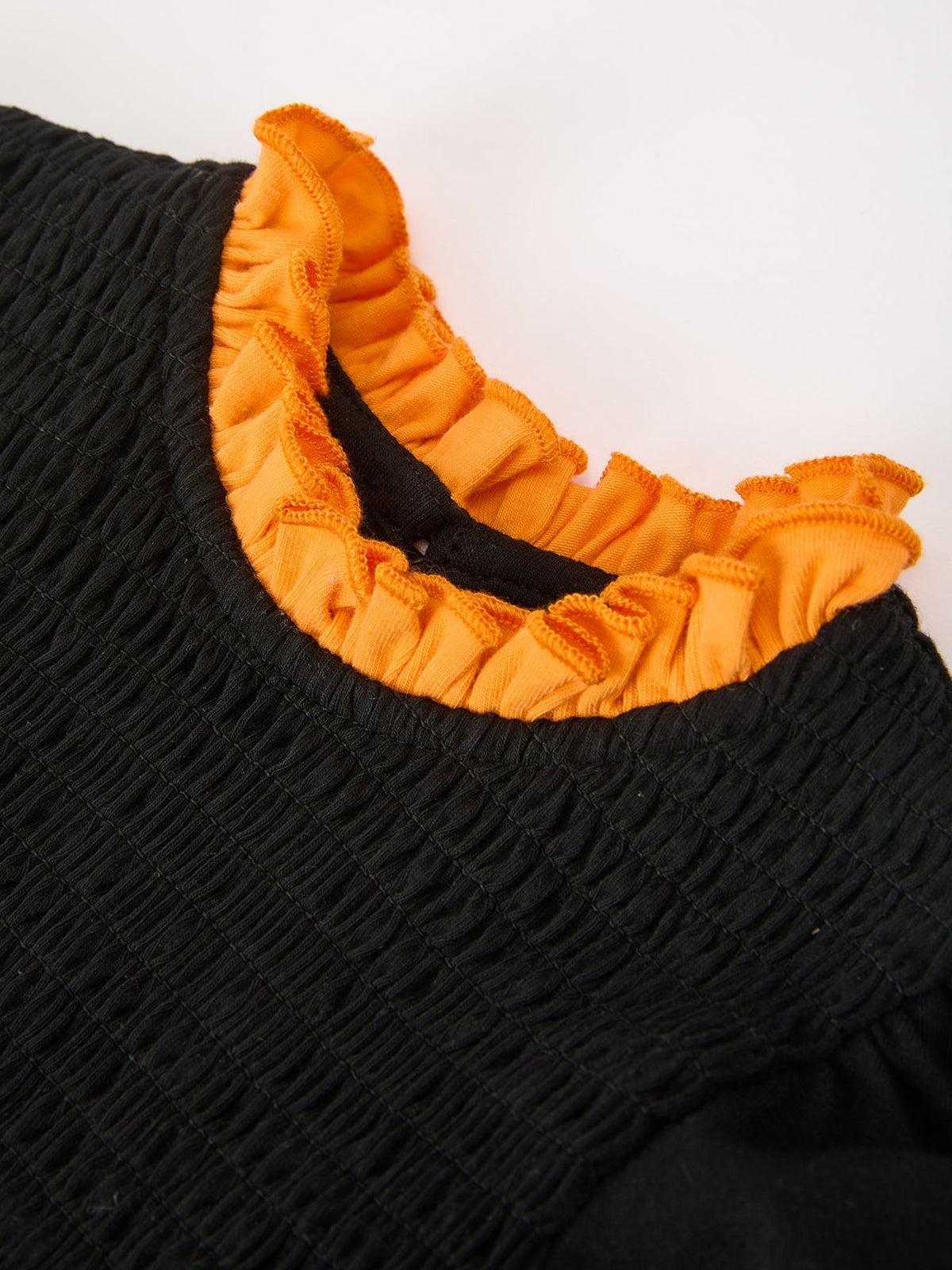Girls Halloween Dog Pumpkin Black Bloomers Set - Rylee Faith Designs - Flyclothing LLC