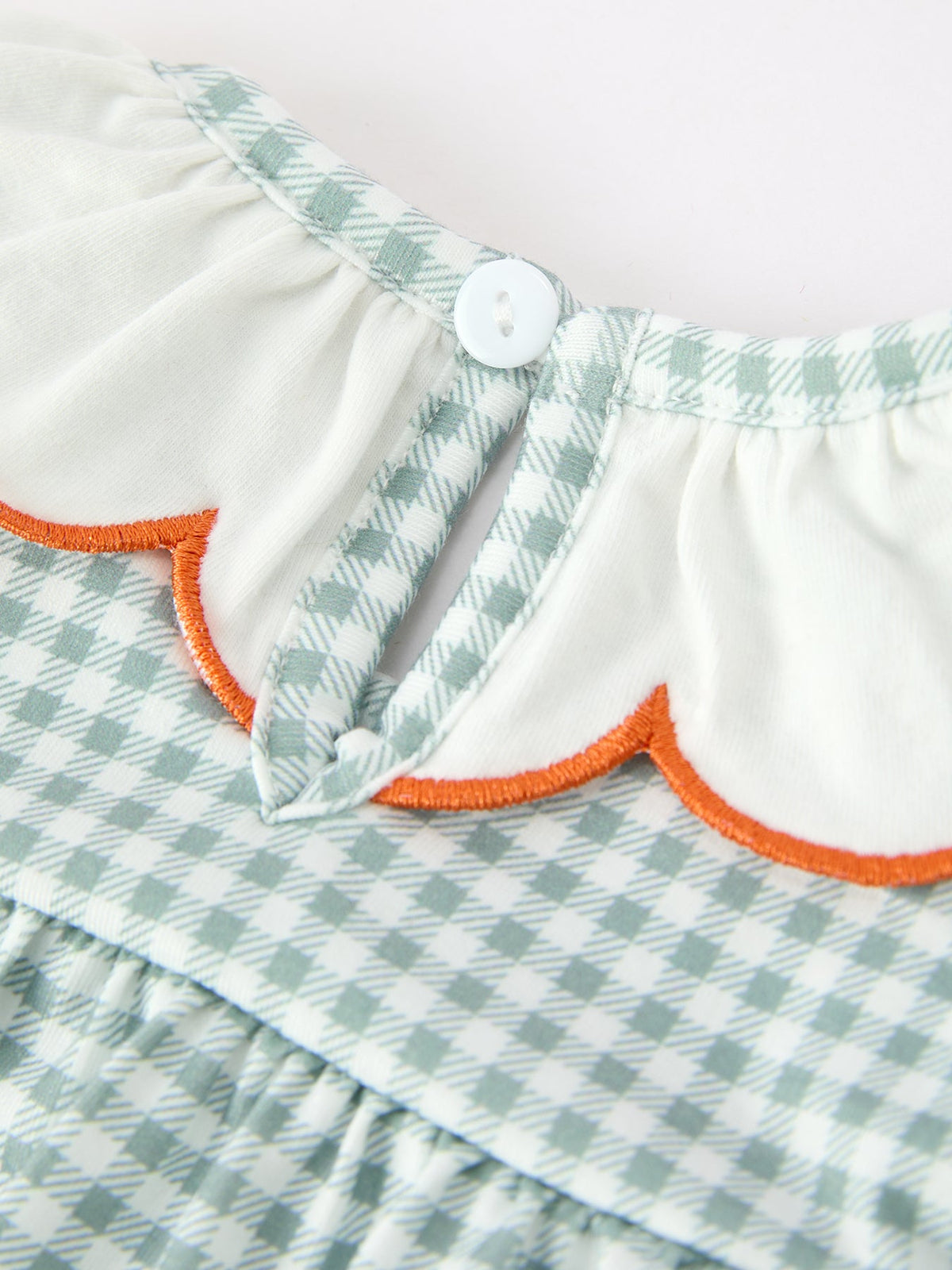 Halloween Thanksgiving Embroidered Pumpkin Girls Bloomer Set - Rylee Faith Designs - Flyclothing LLC